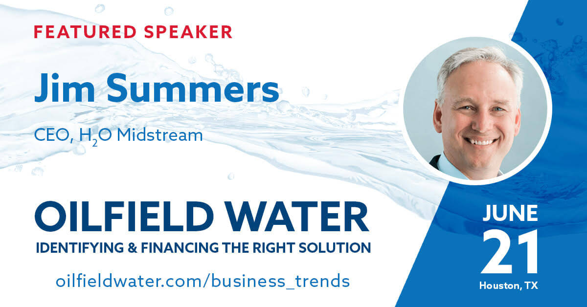 Jim Summers at Oilfield Water Event